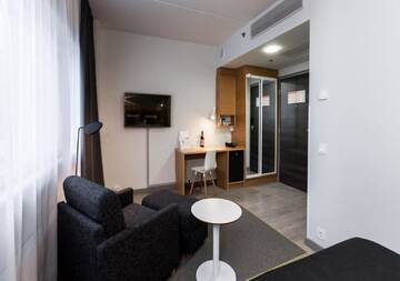 Фото номера Двухместный номер с 2 отдельными кроватями Отель Original Sokos Hotel Lappee г. Лаппеэнранта 3