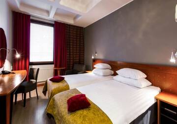 Фото номера Двухместный номер с 2 отдельными кроватями Отель Original Sokos Hotel Lappee г. Лаппеэнранта 4