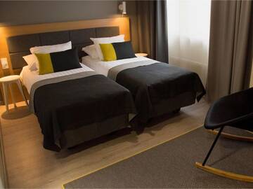 Фото номера Двухместный номер с 2 отдельными кроватями Отель Original Sokos Hotel Lappee г. Лаппеэнранта 6