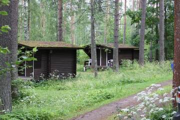 Фото номера Коттедж с общей ванной комнатой Кемпинги Camping Lappeenranta г. Лаппеэнранта 15